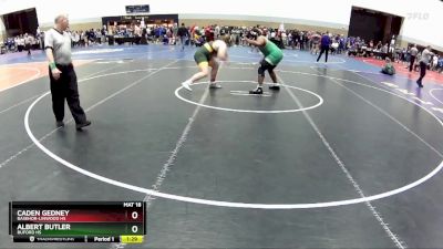 285 lbs Champ. Round 2 - Albert Butler, Buford HS vs Caden Gedney, Basehor-Linwood HS