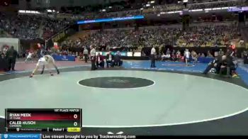 113 Class 2 lbs 1st Place Match - Ryan Meek, St. Clair vs Caleb Husch, Cameron