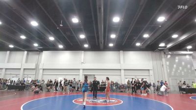 125 lbs Cons. Sub-semis - Sophie Simons, Heatwave Wrestling Club vs Esperanza Huitron, Backyard Bullies Wrestling Club
