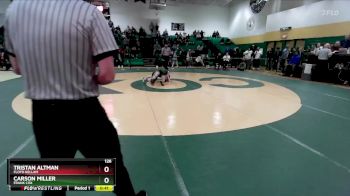 126 lbs 3rd Place Match - Tristan Altman, Floyd Kellam vs Carson Miller, Frank Cox