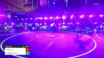 130 lbs Round Of 16 - Justin Alma, Chain Wrestling vs Xavier Panameno, Unattached