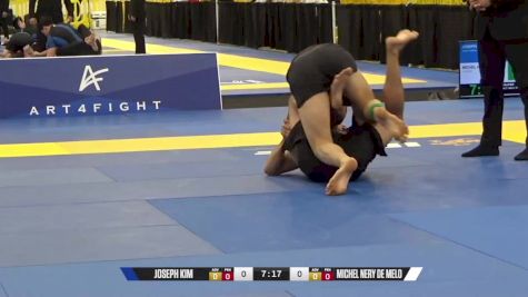 Michel Nery De Melo vs Joseph Kim 2024 World IBJJF Jiu-Jitsu No-Gi Championship