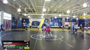 113 lbs Round 7 (8 Team) - Joseph Handley, George Jenkins WC vs Josh Sabbia, Griffin Fang