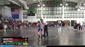 97 lbs Round 2 - Easton Finch, Arbor View vs Devyn O`Neill, Liberty