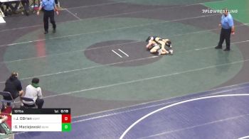 107 lbs 5th Place - Jonny OBrien, North Penn vs Gunnar Maciejewski, Berks Catholic