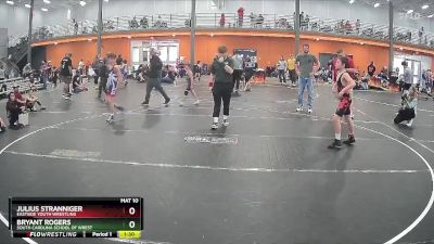 95 lbs Round 5 - Bryant Rogers, South Carolina School Of Wrest vs Julius Stranniger, Eastside Youth Wrestling