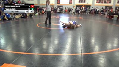 82 lbs Cons. Semi - Nakai Smith, Anamosa Wrestling Club vs Connor Warson, DC Elite