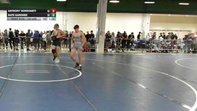 144 lbs Consi Of 128 #2 - Anthony Borrometi, NJ vs Nate Gardner, SC