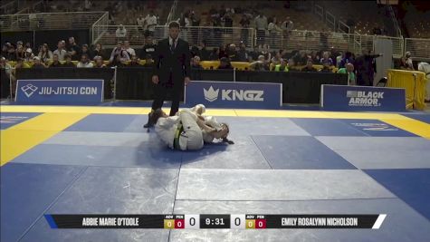 Emily Rosalynn Nicholson vs Abbie Marie O'toole 2025 Pan Jiu Jitsu IBJJF Championship