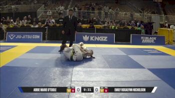 Emily Rosalynn Nicholson vs Abbie Marie O'toole 2025 Pan Jiu Jitsu IBJJF Championship