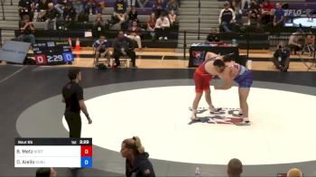 130 kg 3rd Place - Brandon Metz, North Dakota vs Darryl Aiello, Dubuque RTC