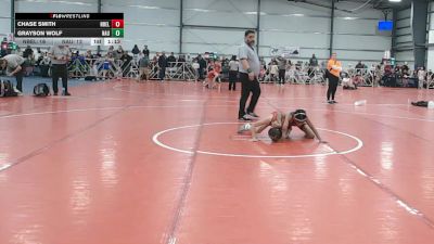 76 lbs Round 1 - 9:00am Saturday - Chase Smith, Nebraska Elite vs Grayson Wolf, Nauman Green