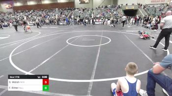 50 lbs Round Of 16 - Sterling Welsh, Patriot Mat Club vs Finn Ritter, Fallon Outlaws WC