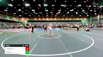 149 lbs Round Of 64 - Travis Thorpe, Southern Oregon vs Warren Carr, Wyoming-UNATT