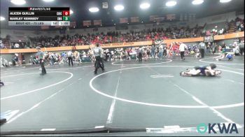 75 lbs Rr Rnd 1 - Alicen Quillin, Chickasha Wrestling vs Marley Kennedy, Shelton Wrestling Academy