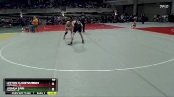 150 lbs Finals (8 Team) - Leeton Guggenberger, Centennial vs Joshua Bain, Chatfield
