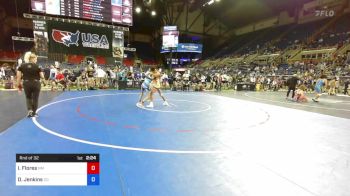 106 lbs Rnd Of 32 - Isaiah Flores, New Mexico vs Dashawn Jenkins, Colorado