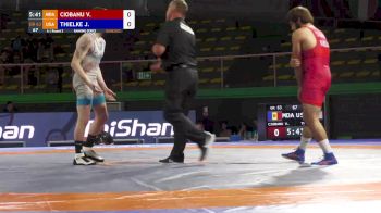 63 kg - Jesse Thielke, USA vs Victor Ciobanu, MDA