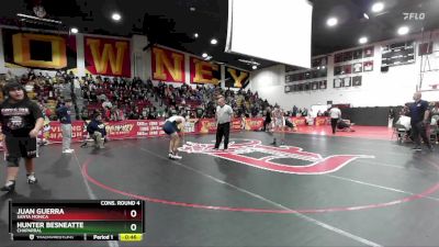 113 lbs Cons. Round 4 - Hunter Besneatte, Chaparral vs Juan Guerra, Santa Monica