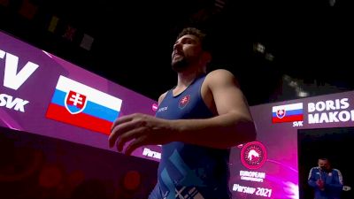 86 kg 3rd Place - Myles AMINE (SMR) vs Boris MAKOEV (SKV)