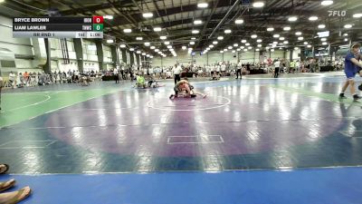 132 lbs Rr Rnd 1 - Bryce Brown, Iron Faith Black - HSB vs Liam Lawler, TNWC Black - HSB