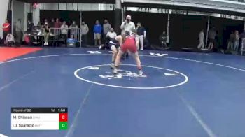 132 lbs Prelims - Martin Ohlsson, Chautauqua Lake Wrestling vs Joe Sparacio, Mattituck