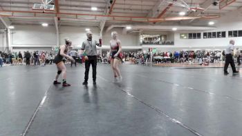 125 lbs Cons. Round 4 - Kendyll Salyer, Seneca East High School vs Natalie Lenart, Batavia