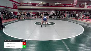 152 lbs Round Of 16 - Youssef Zouaoui, North Andover vs James Phenix, Somerset Berkley