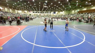 120 lbs Rr Rnd 2 - Kolton Season, Umpqua WC vs Khloe Chacon, Orland WC