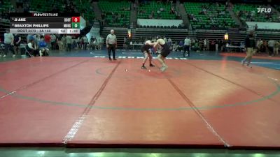 5A 165 lbs Quarterfinal - Jj Ake, Scottsboro vs Braxton Phillips, Moody Hs