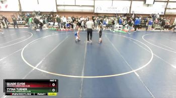 50 lbs Quarterfinal - Tytan Turner, Stallions Wrestling Club vs Quade Clyde, Wasatch Wrestling Club