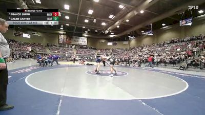 2A 150 lbs 3rd Place Match - Caleb Carter, Beaver vs Brayce Smith, North Sevier