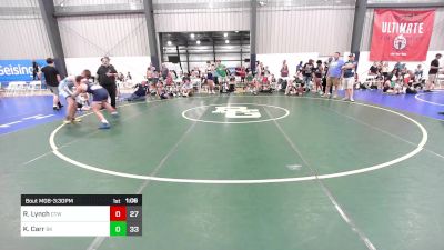 105 lbs Rr Rnd 1 - Reed Lynch, CT Whale K-8 vs Klayton Carr, Bad Karma MS