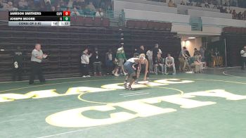 138 lbs Consi Of 8 #2 - Jamison Smithers, Clover vs Joseph Moore, Indian Land