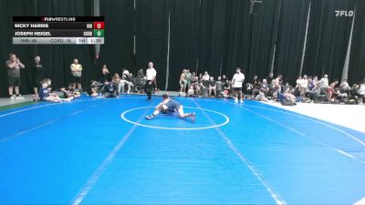 130 lbs Round 2 - Nicky Harris, Iron Horse Blue vs Joseph Heigel, Cordoba Trained