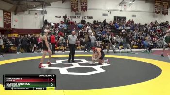 132 lbs Cons. Round 2 - Gunner Andrick, Point Pleasant vs Ryan Scott, Elyria HS