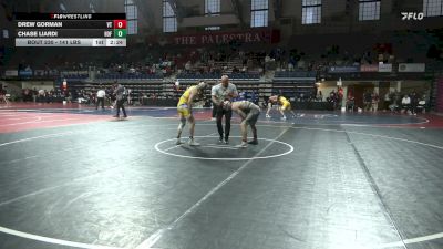 141 lbs Consi Of 8 #2 - Drew Gorman, Virginia Tech vs Chase Liardi, Hofstra