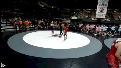 130 lbs Marlena Gustafson, SCVWA - Santa Clara Valley Wrestling Association vs Sydney De Sena, OCWA - Orange County Wrestling Association