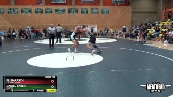 174 lbs Cons. Round 2 - Eli Barasch, Cal Poly (Club) vs Daniel Baker, East LA