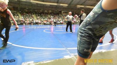 80 lbs Round Of 64 - Caleb Talarico, Texas Elite vs Saul Heist-Levine, Bozeman Wrestling Club