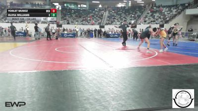 105 lbs Consi Of 8 #1 - Yorlet Munoz, McAlester vs OLIVIA WILLIAMS, MARLOW OUTLAWS JH