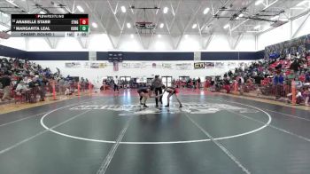 Girls 132 lbs Champ. Round 1 - Margarita Leal, Corning Girls vs Arabelle Starr, Etna Girls