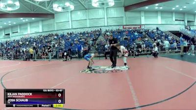 63-67 lbs Quarterfinal - Kilian Paddock, WAA (Woodbury) vs Josh Schaub, TX