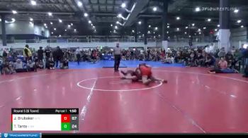 155 lbs Round 5 (6 Team) - Jake Brubaker, INTEGRITY WC vs Tommy Tante, ICON WRESTLING CLUB