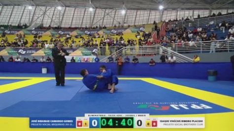 ISAQUE VINÍCIUS RIBEIRO PLACIDO vs JOSÉ RIBAMAR CAMARGO GOMES 2026 FPJJ Circuito Paulista GI Etapa 3