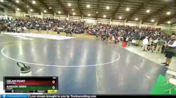 132 lbs Champ. Round 1 - Helam Peart, Westlake vs Karson Haws, Provo
