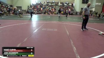 65 lbs Semifinal - Wyatt Curvin, Cleburne County Youth Wrestlin vs Amir Hucherson, Tiger Elite Wrestling