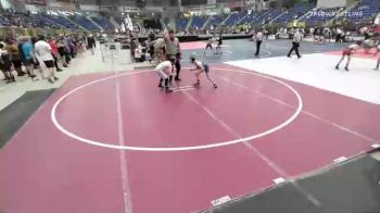 78 lbs Quarterfinal - Magnus McLeod, Chaparral WC vs Hunter Gortemaker, Team Braves WC