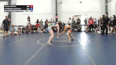 76 kg 3rd Place - Kallie Manuel, Michigan Wrestling Academy - W vs Katherine Donohue, Carolina Gold