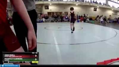 83 lbs Champ. Round 3 - Maximus Kleeberg, Indiana vs Jake Roell, Milan Tribe Wrestling Club